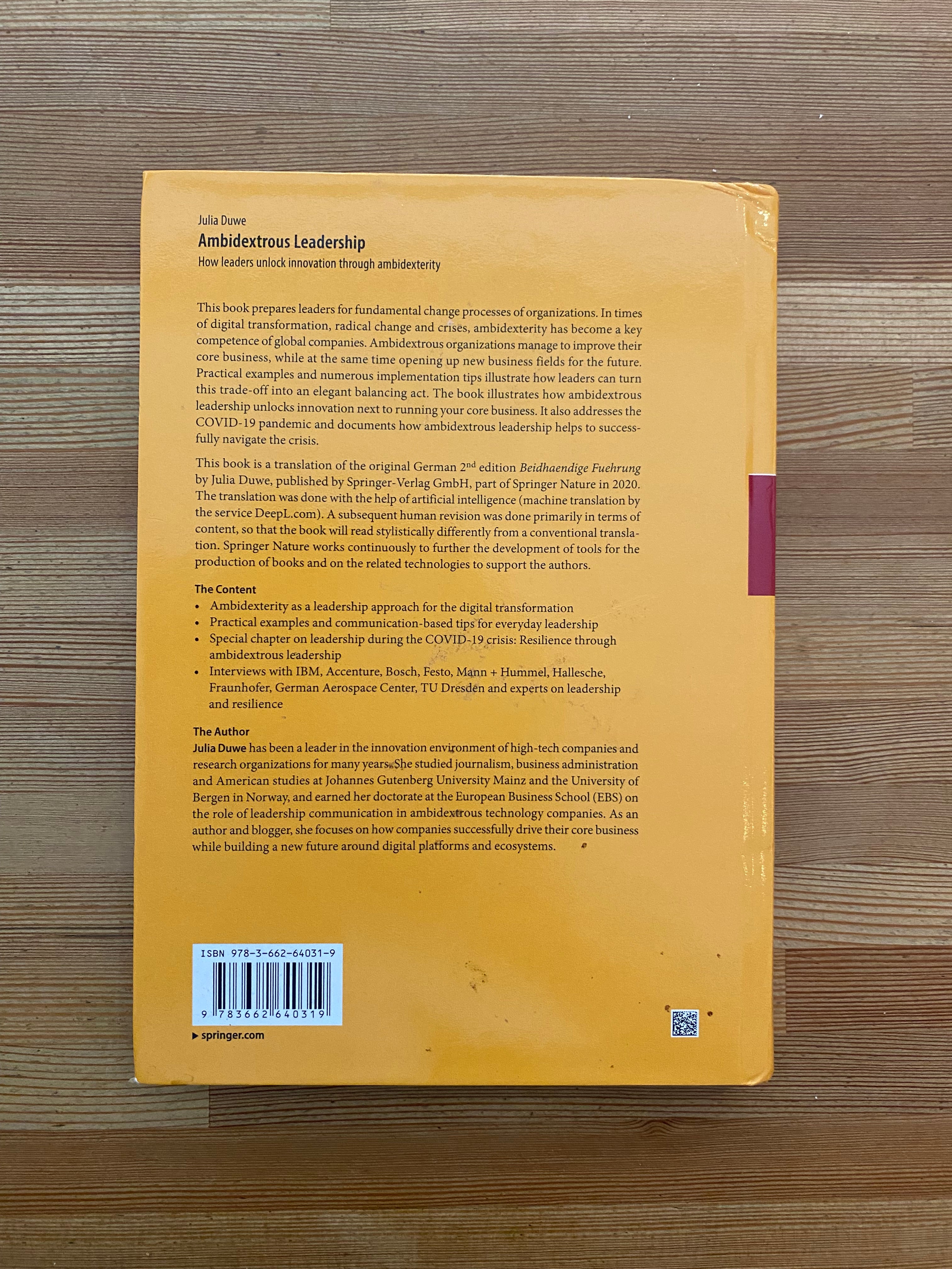 Ambidextrous Leadership: How leaders unlock innovation through ambidexterity