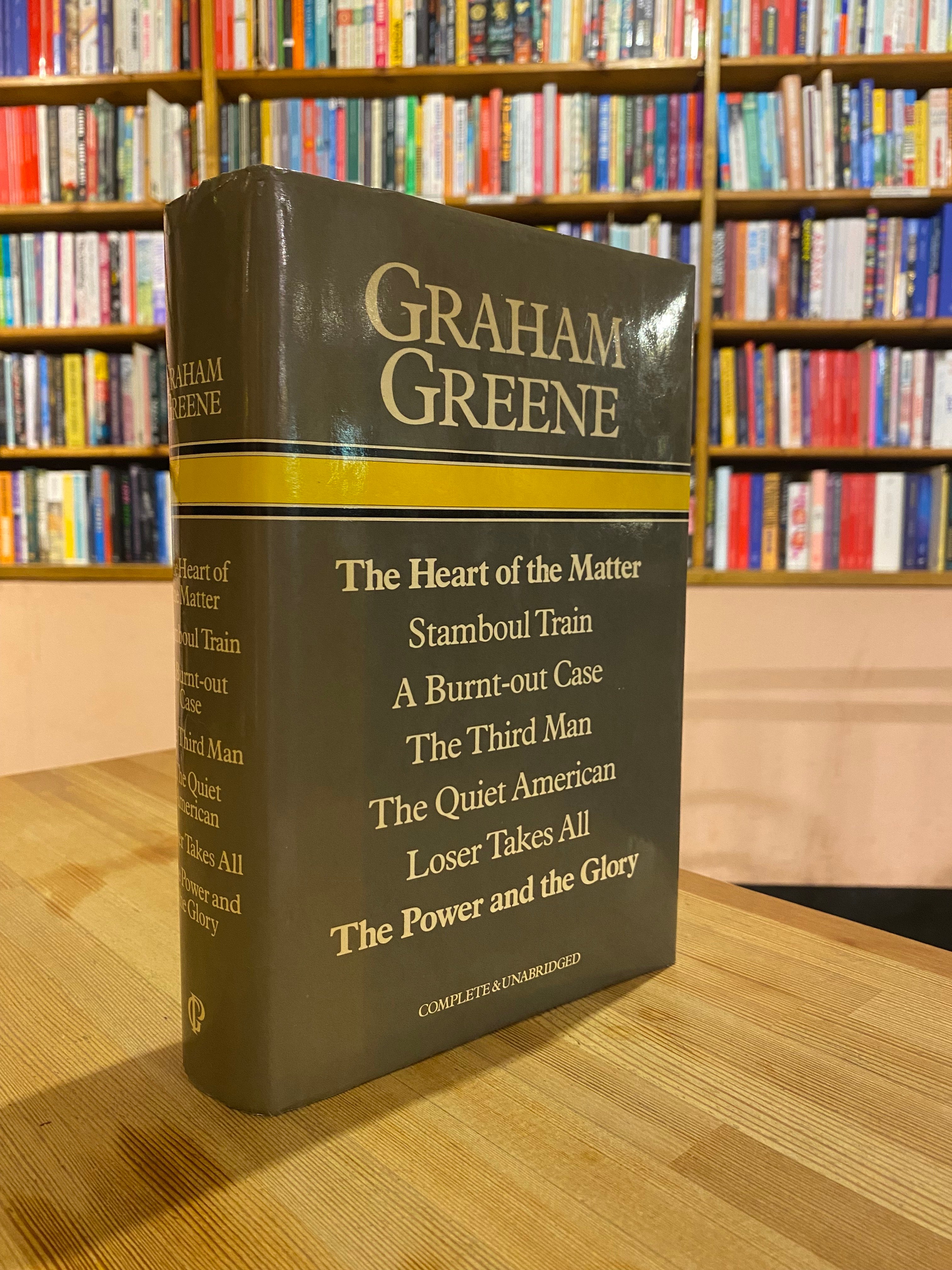 The Heart of the Matter; Stamboul Train; A Burnt-Out Case; The Third Man; The Quiet American; Loser Takes All; The Power and the Glory - COMPLETE & UNABRIDGED