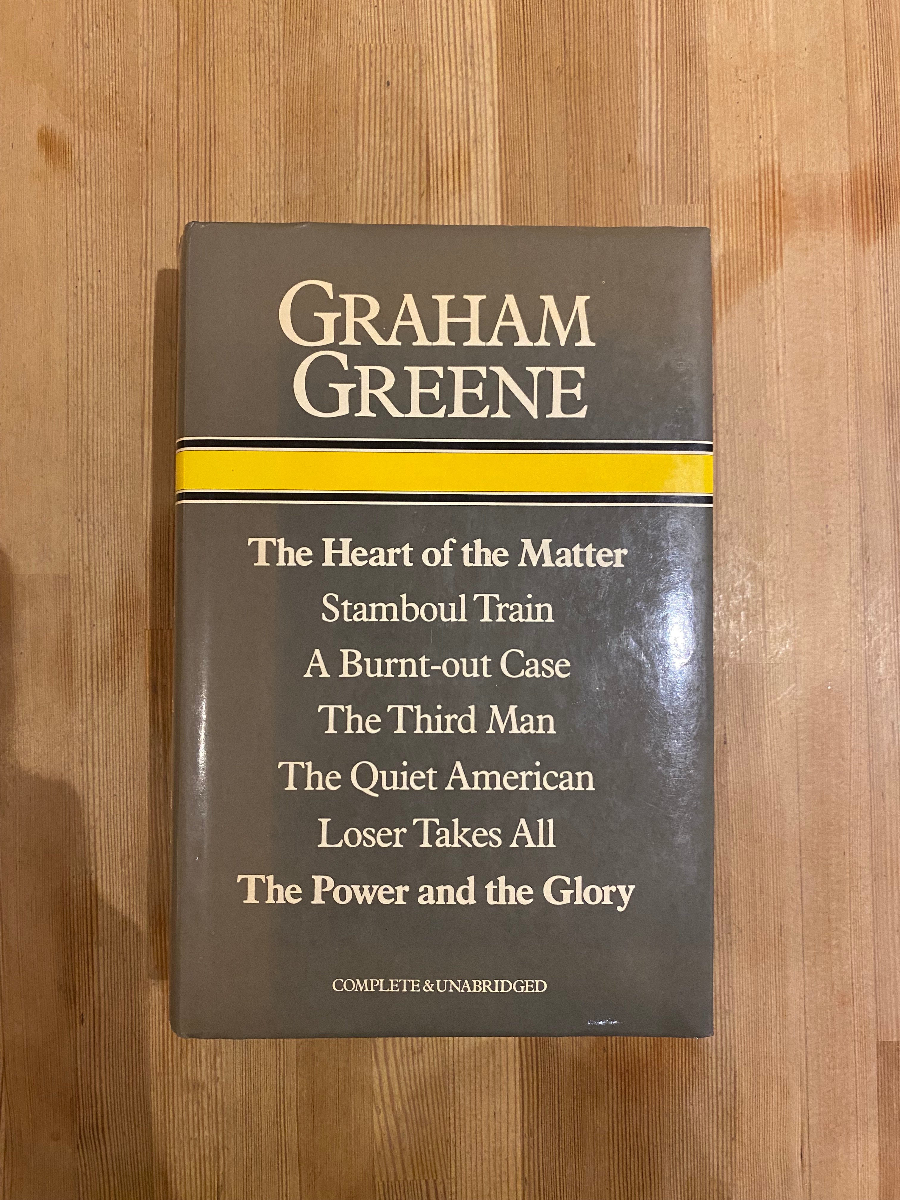 The Heart of the Matter; Stamboul Train; A Burnt-Out Case; The Third Man; The Quiet American; Loser Takes All; The Power and the Glory - COMPLETE & UNABRIDGED