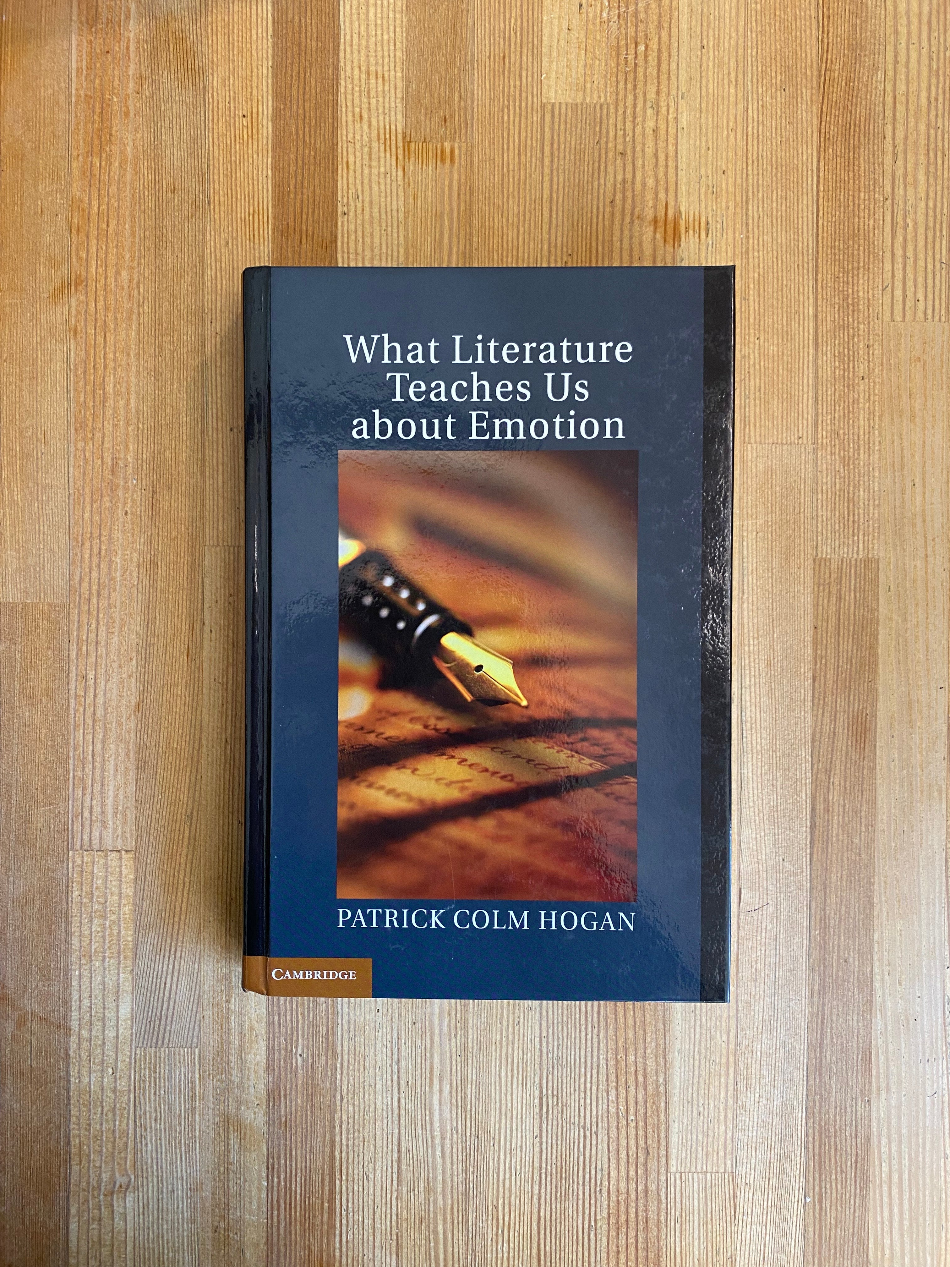 What Literature Teaches Us about Emotion