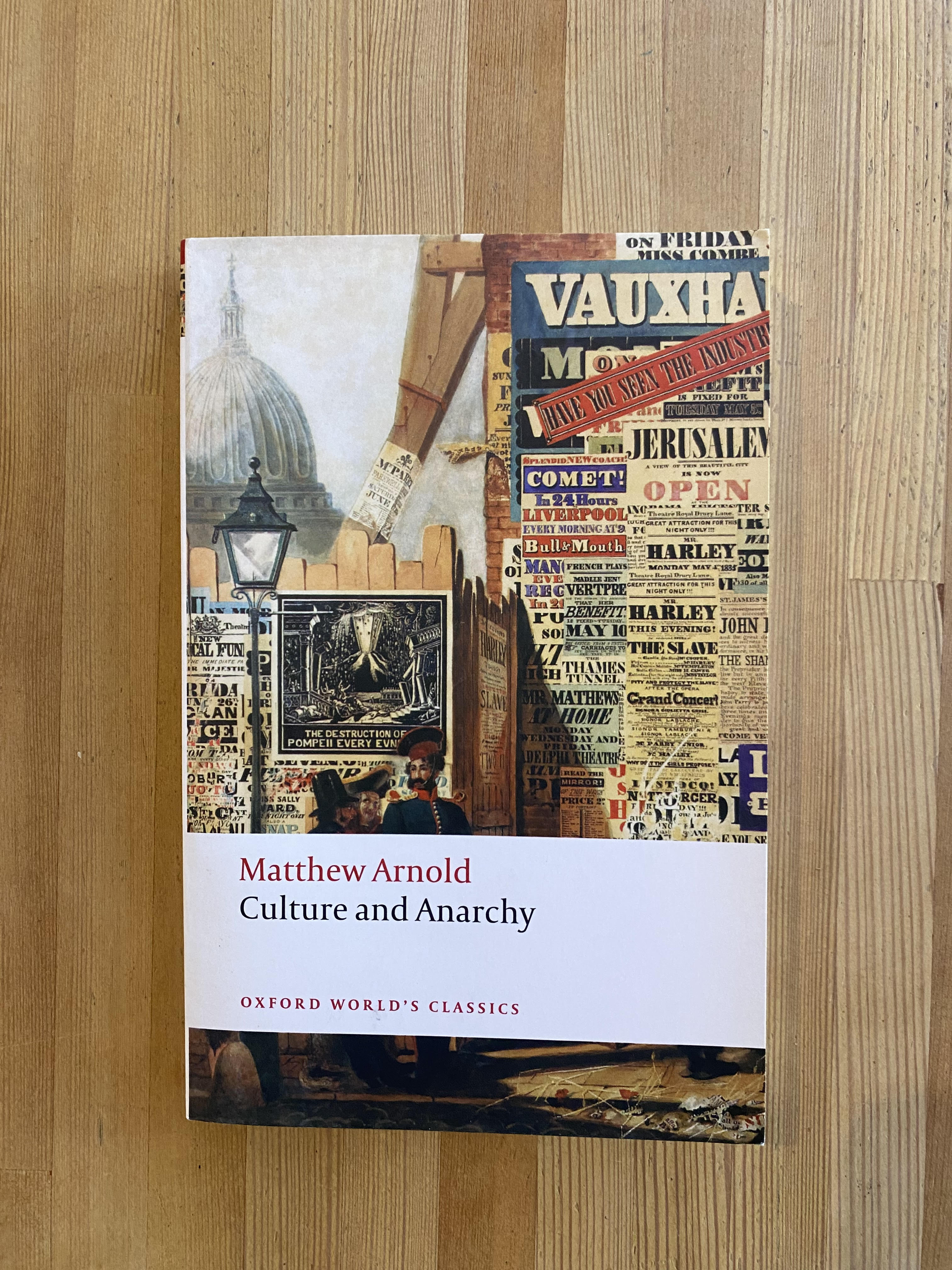 Culture and Anarchy