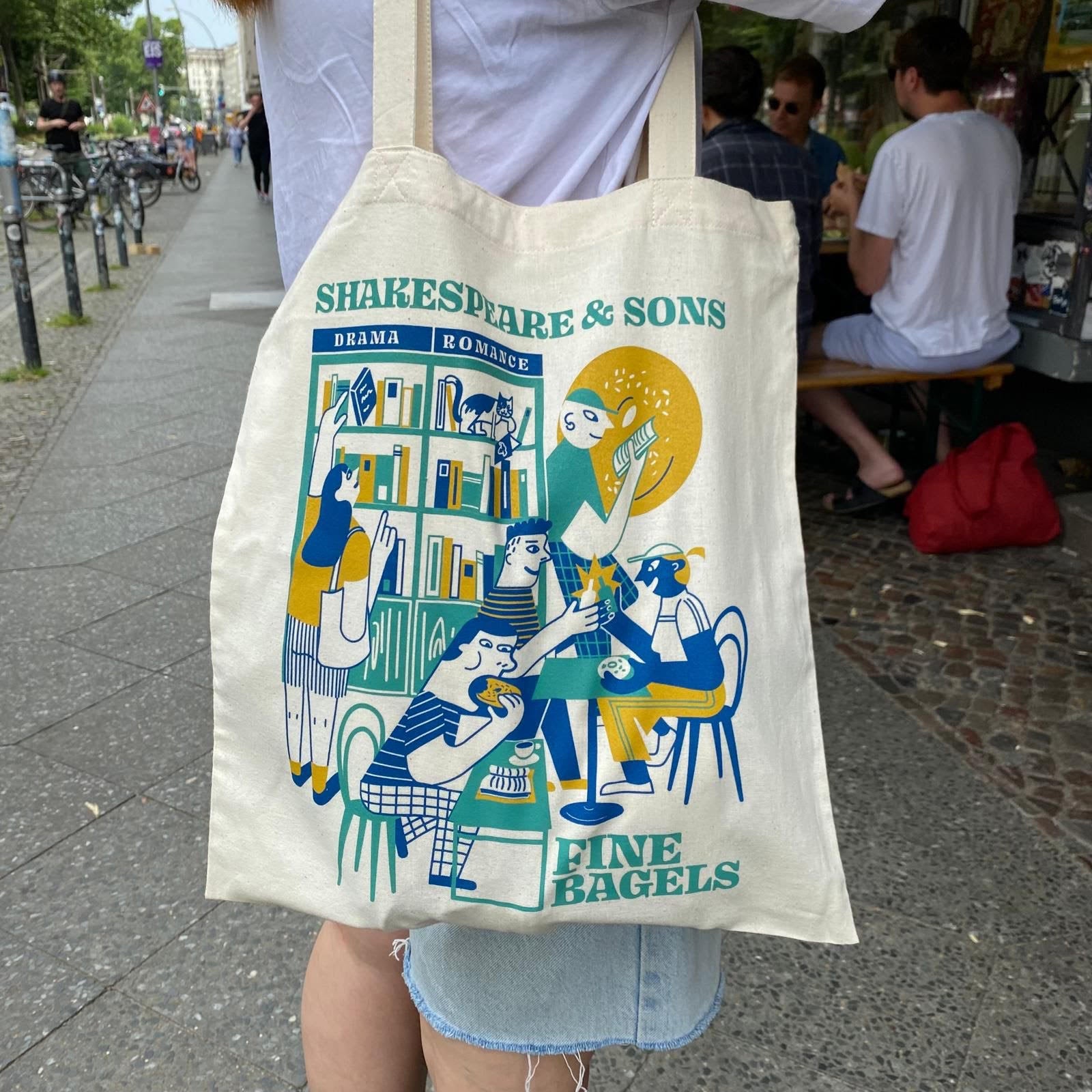 Shakespeare and Sons 10 Year Anniversary Tote Bag