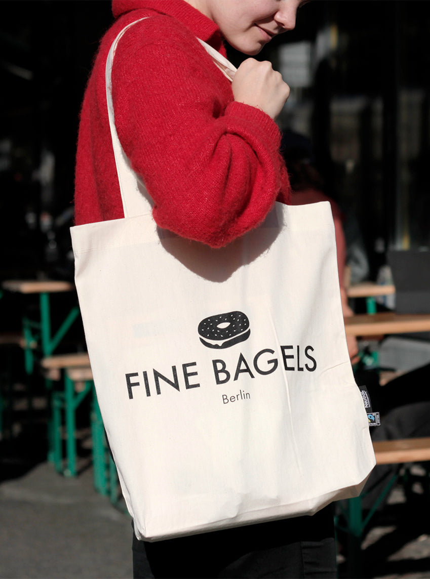 Shakespeare & Sons / Fine Bagels Tote Bag