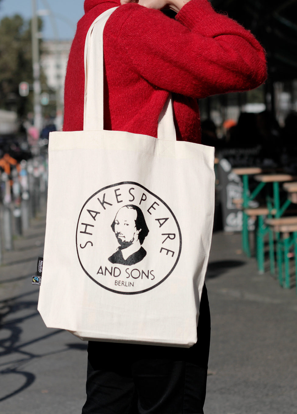 Shakespeare & Sons / Fine Bagels Tote Bag